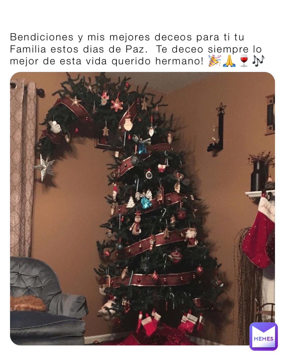 Bendiciones y mis mejores deceos para ti tu Familia estos dias de Paz.  Te deceo siempre lo mejor de esta vida querido hermano! 🎉🙏🍷🎶