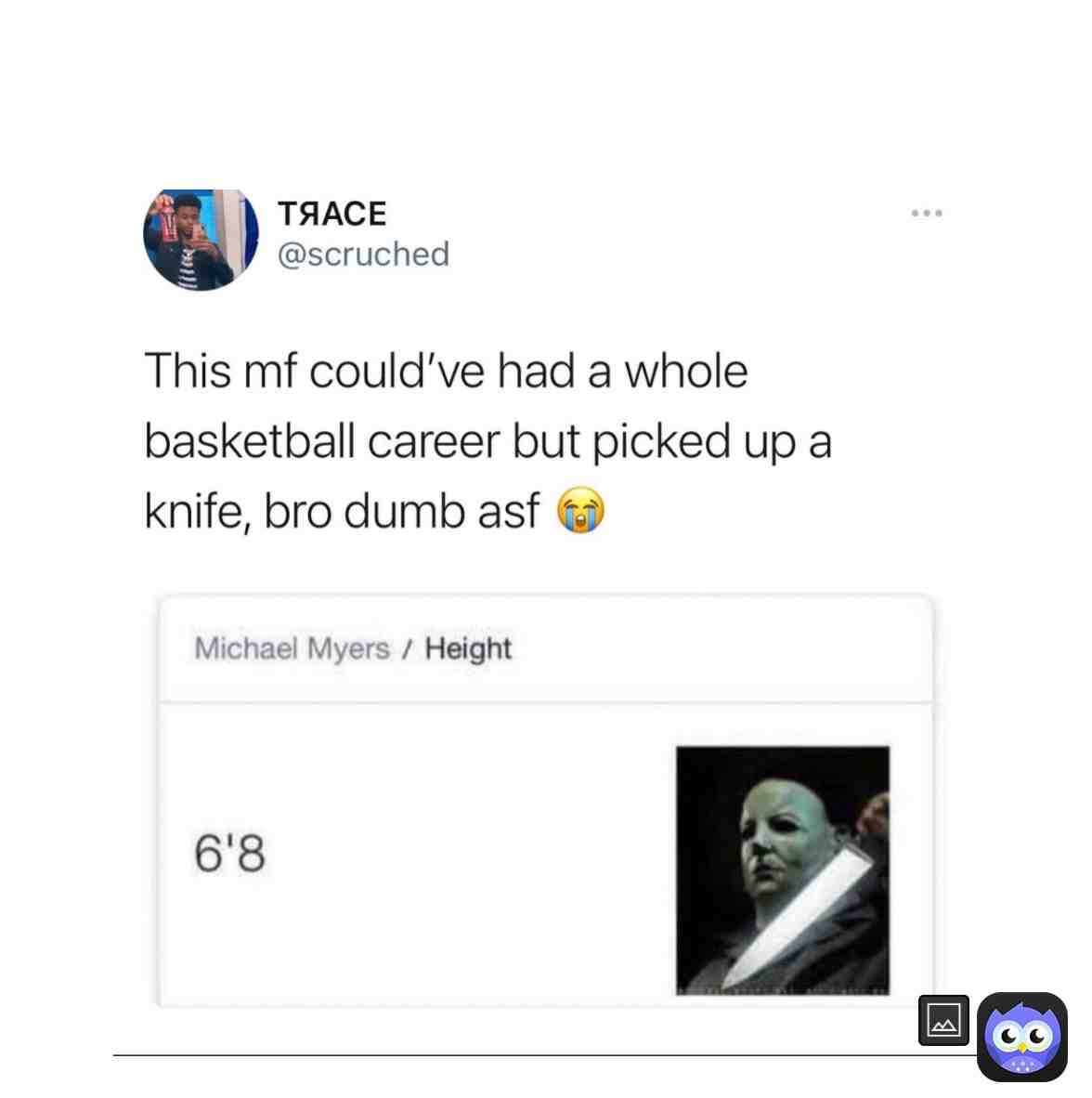 What an idiot