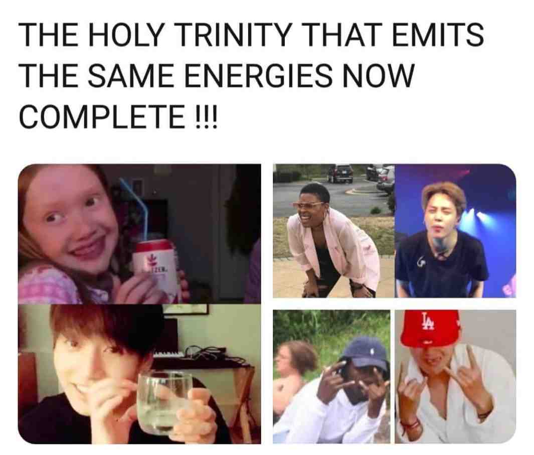 Honestly they are living memes # #bts #jimin #jungkook #taehyung