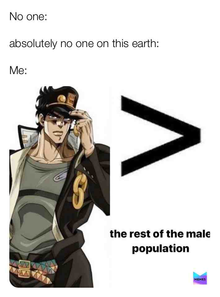 I don’t know why but I just love jotaro 😭🖤 And yes I made this myself😂 #jojosbizzareadventure #jojoreference #jojomemes