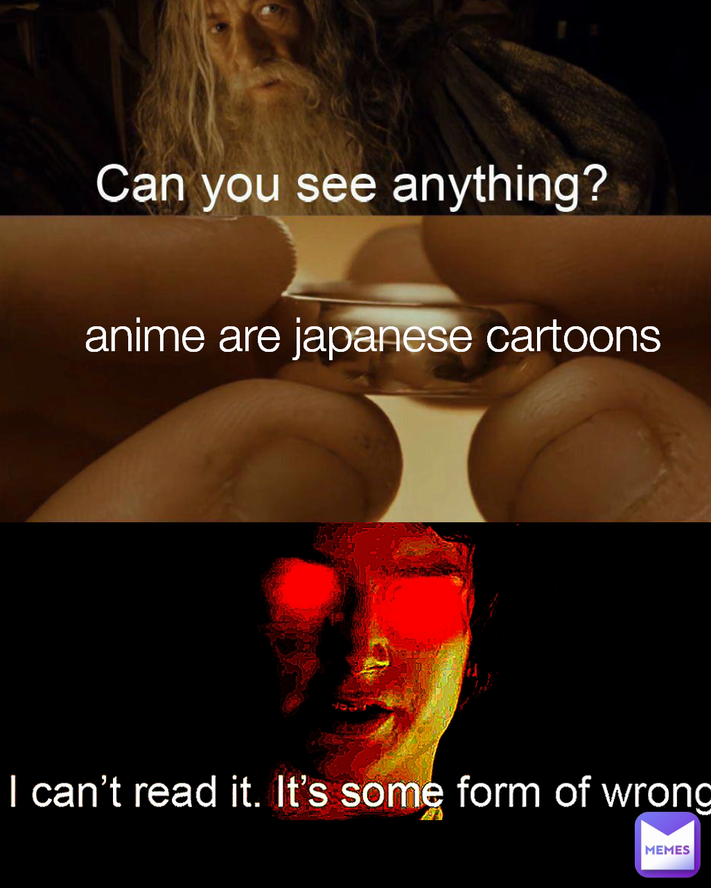 anime are japanese cartoons | @CtrlV_CtrlC | Memes
