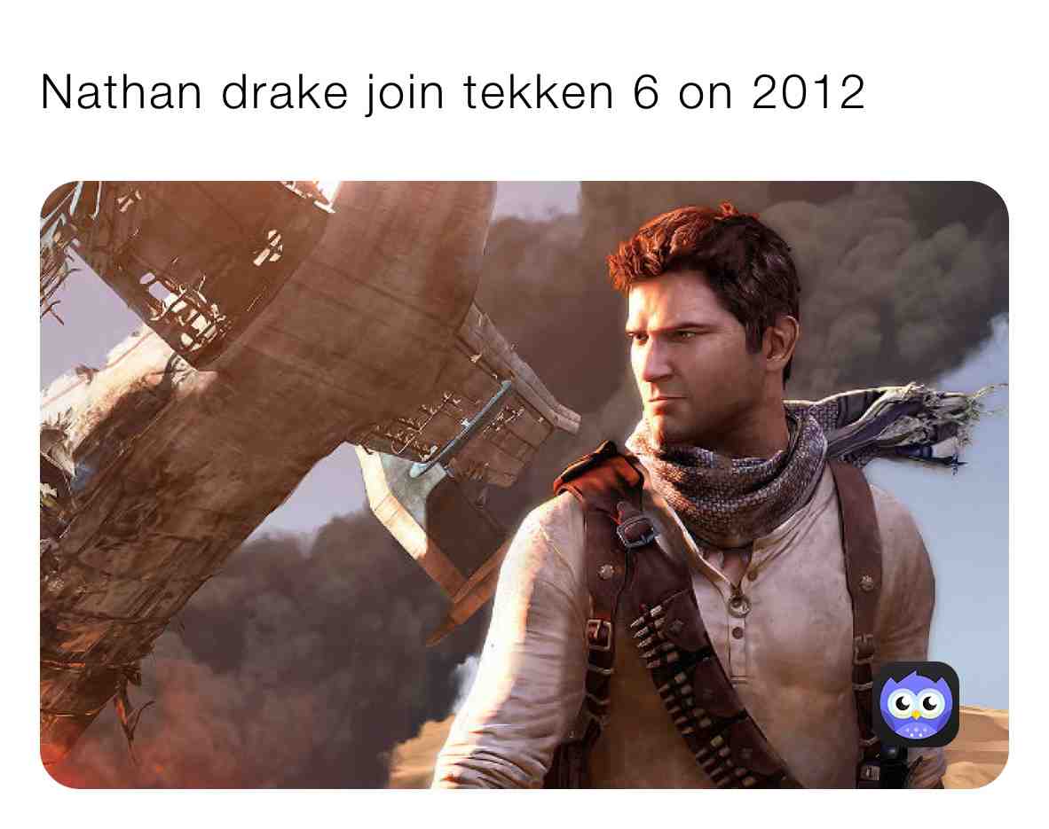 #tekken  #uncharted nathan drake join tekken 6 on 2012