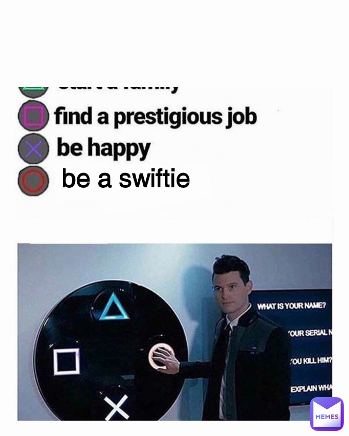 be a swiftie