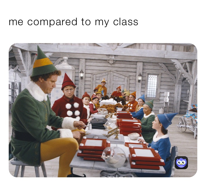 me compared to my class 