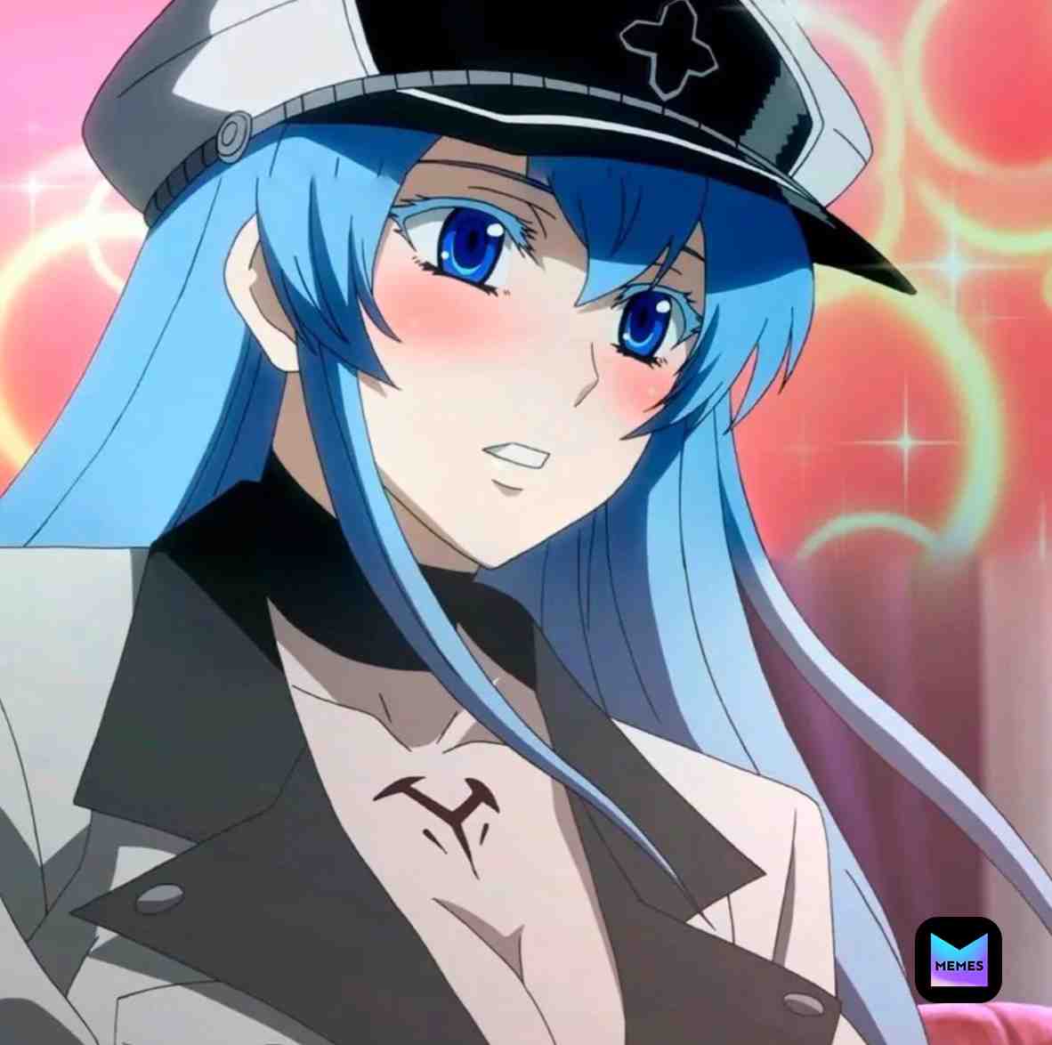 😳 #anime #reactionpic #akamegakill #blush #lol