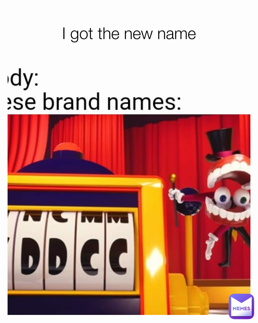 I got the new name