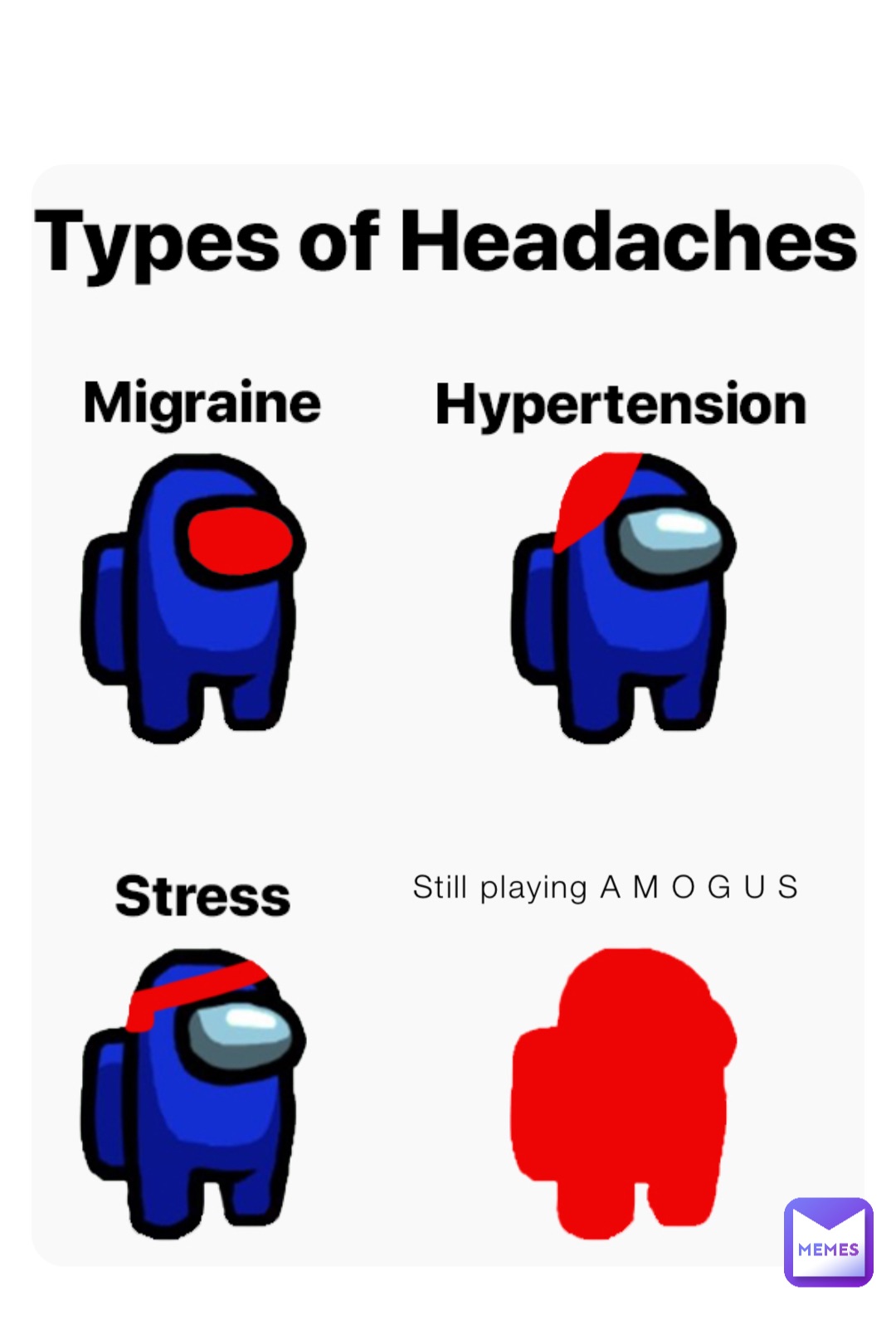Still playing A M O G U S