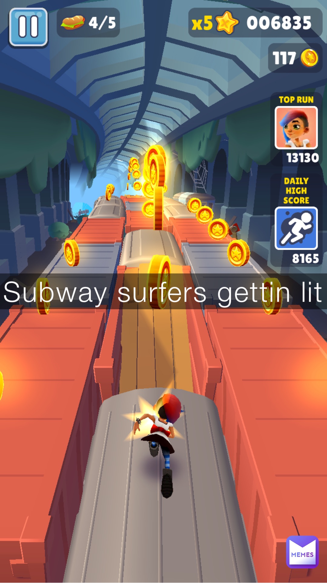 Subway surfers gettin lit