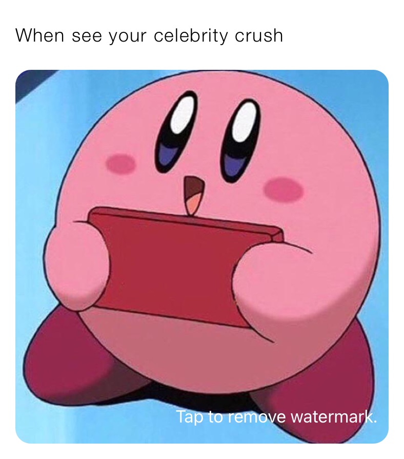 When see your celebrity crush