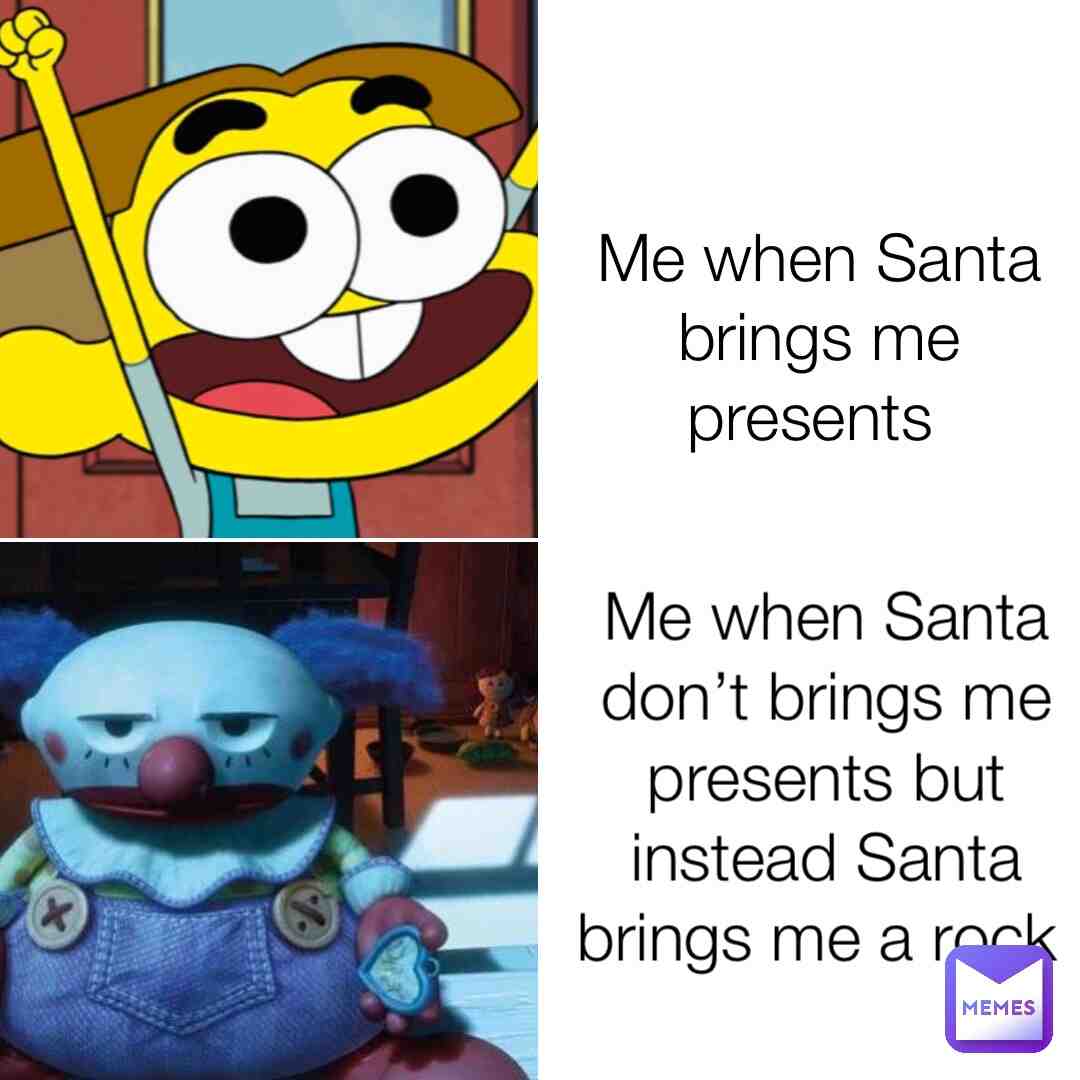 This is what happens is you were on the naughty list on Christmas