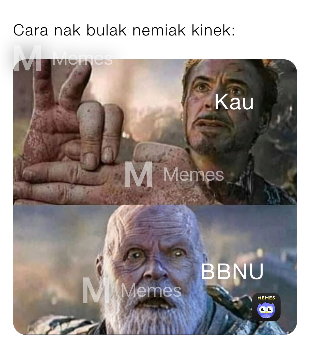 Cara nak bulak nemiak kinek: 