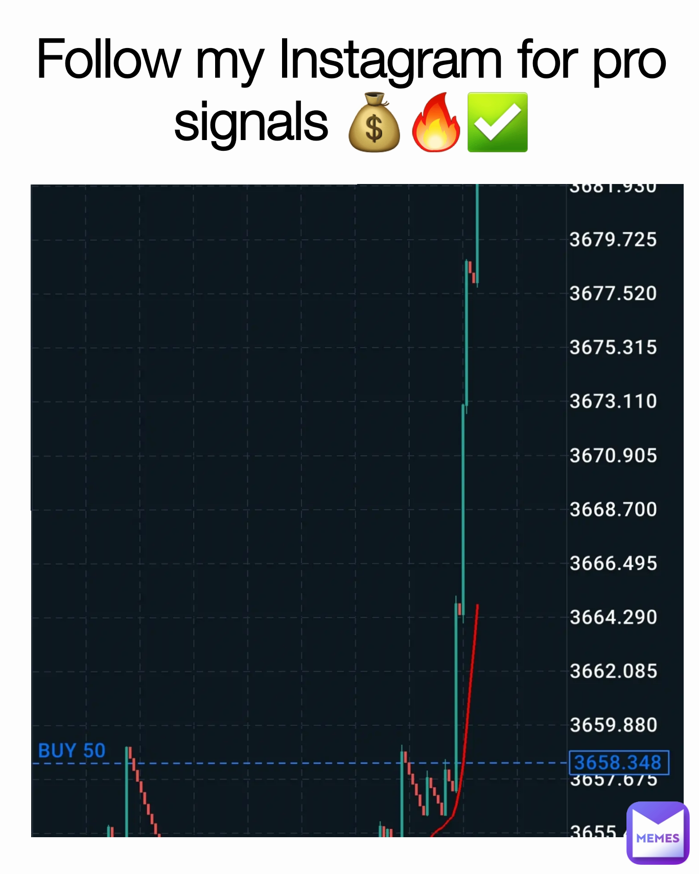 Follow my Instagram for pro signals 💰🔥✅