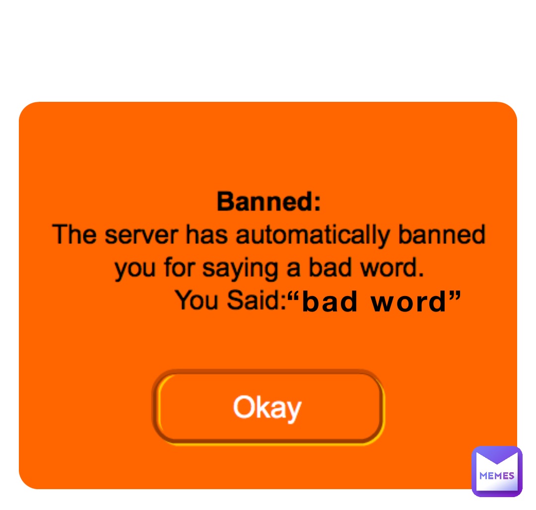 “bad word”