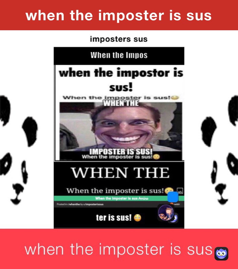 when the imposter is sus Itz_Iced Memes