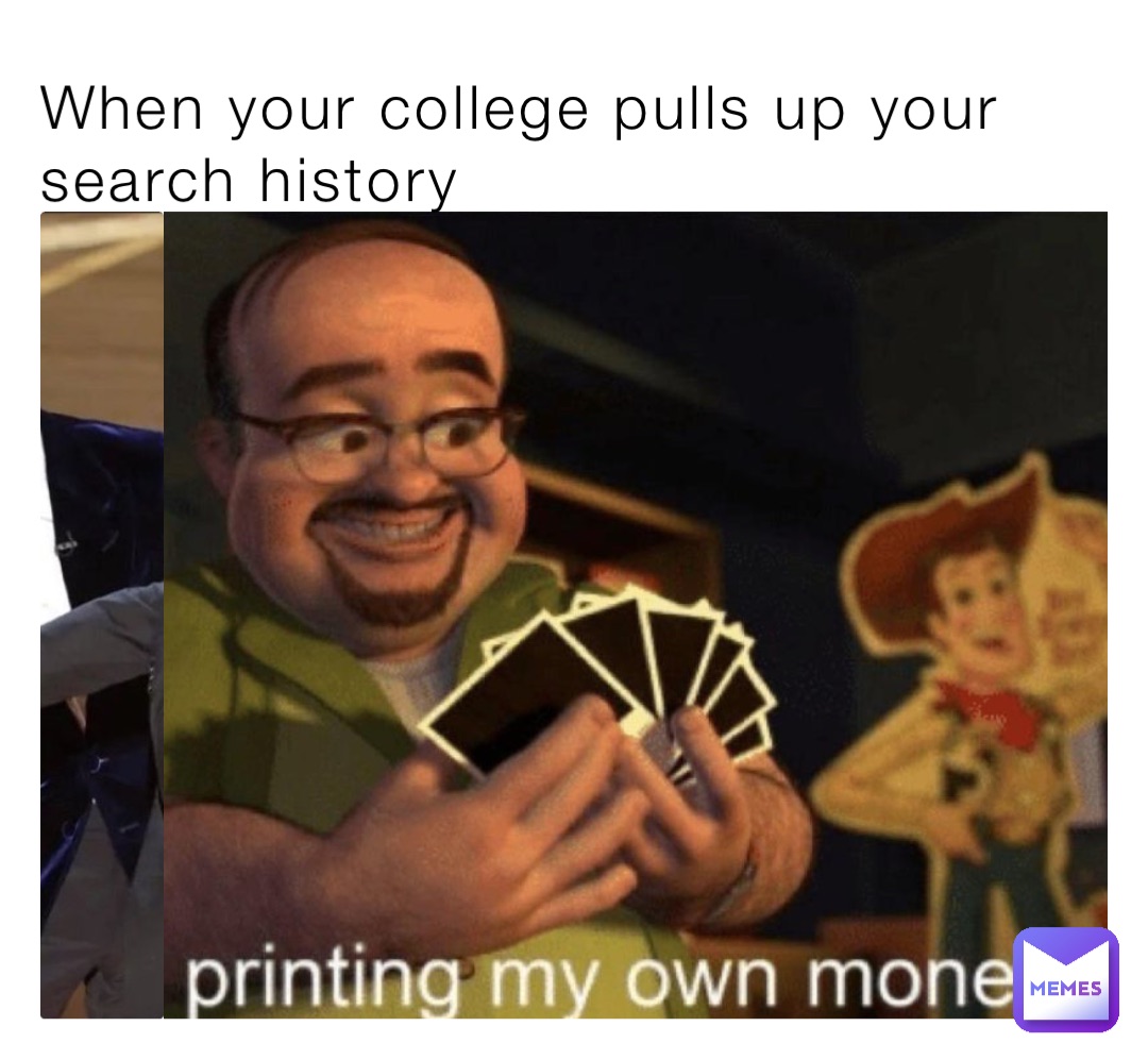 When your college pulls up your search history