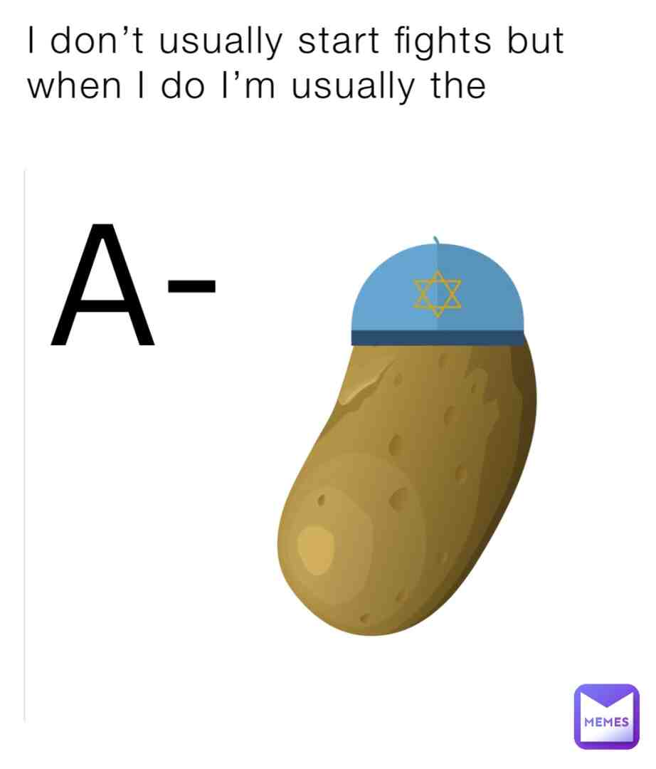 A-Jew-tater #potato #fyp #memes