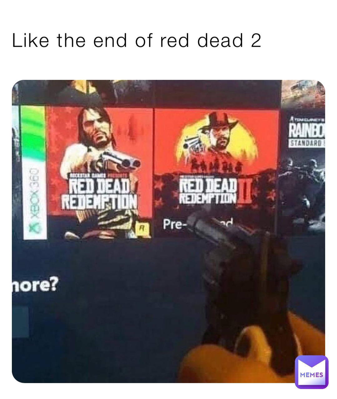Like the end of red dead 2