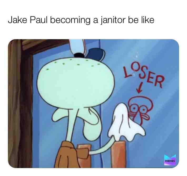 #Squidward #Janitor #Jakepaul