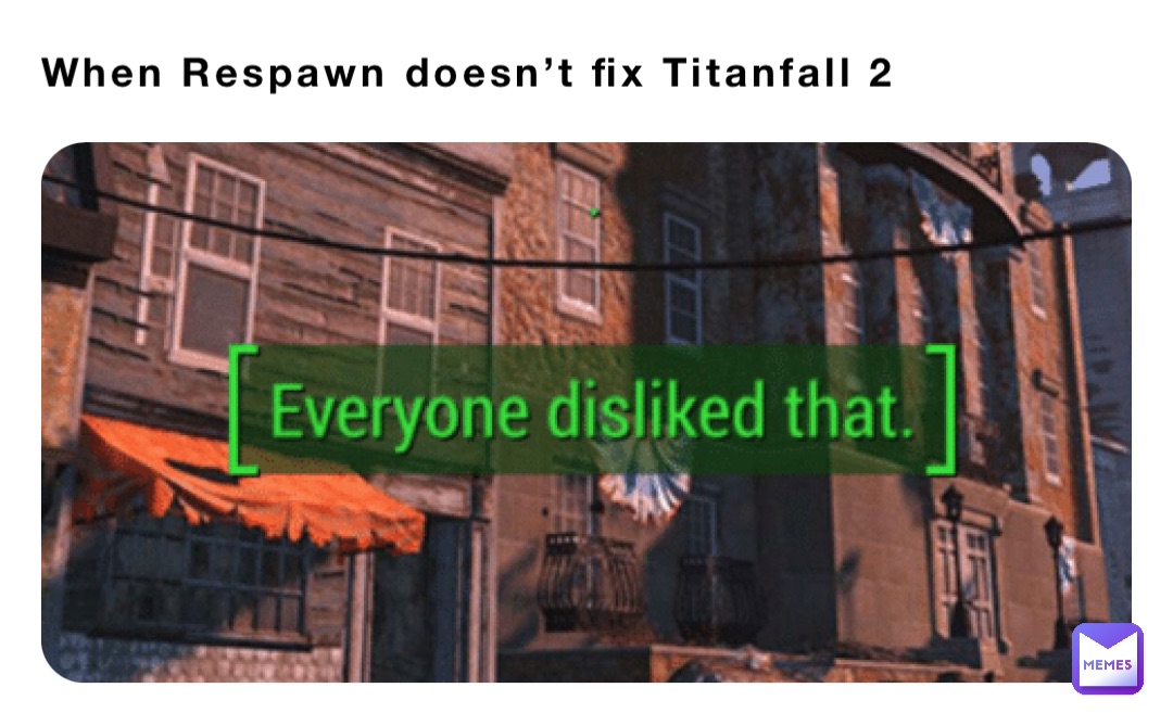 When Respawn doesn’t fix Titanfall 2