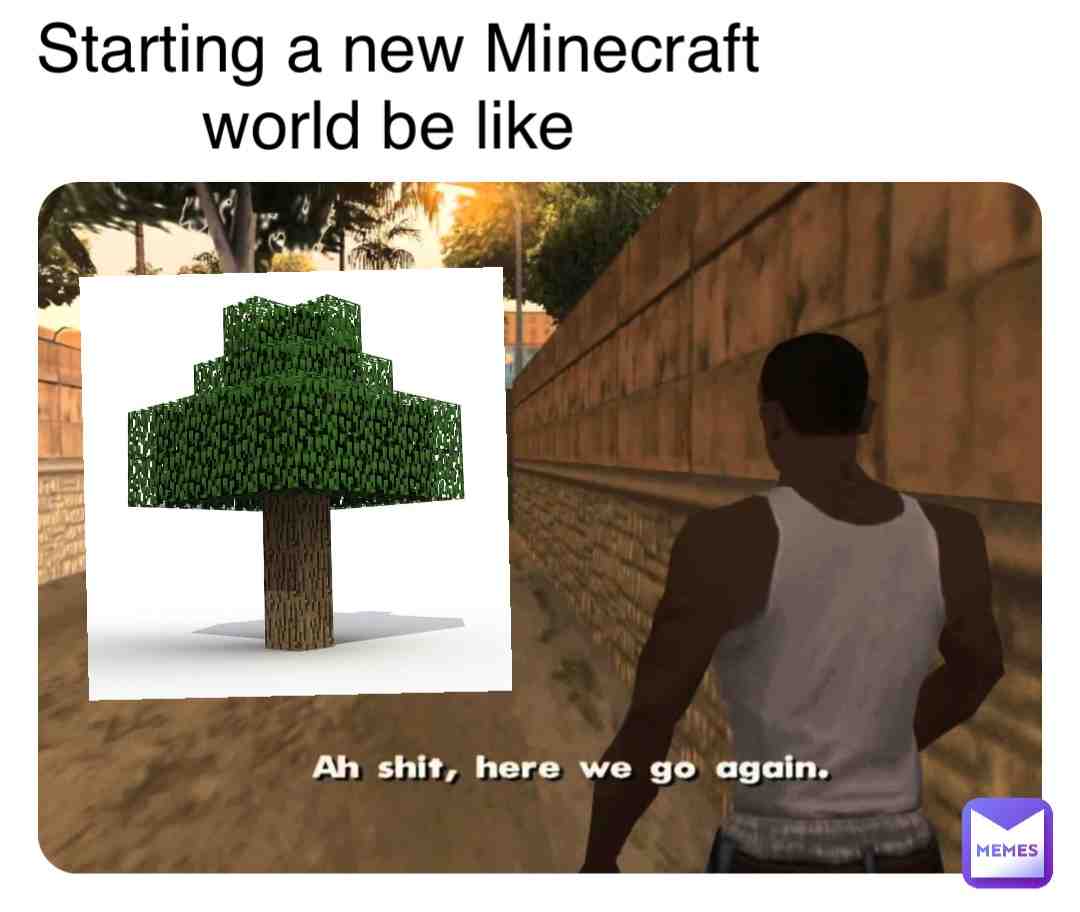 Minecraft meme