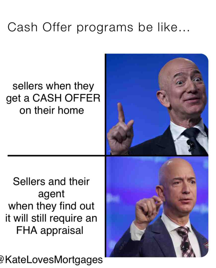 Literally happened to a listing agent friend of mine earlier this week #mortgage #buyingahouse #loanofficer #realestate