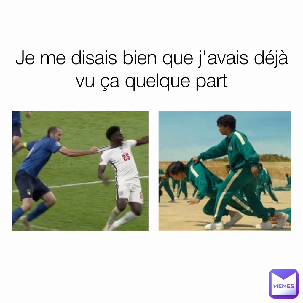 Je me disais bien que j'avais déjà vu ça quelque part