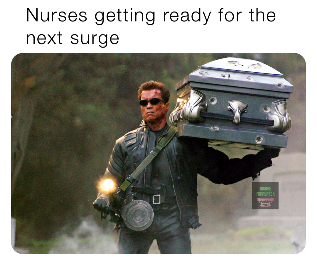 Nurses getting ready for the next surge