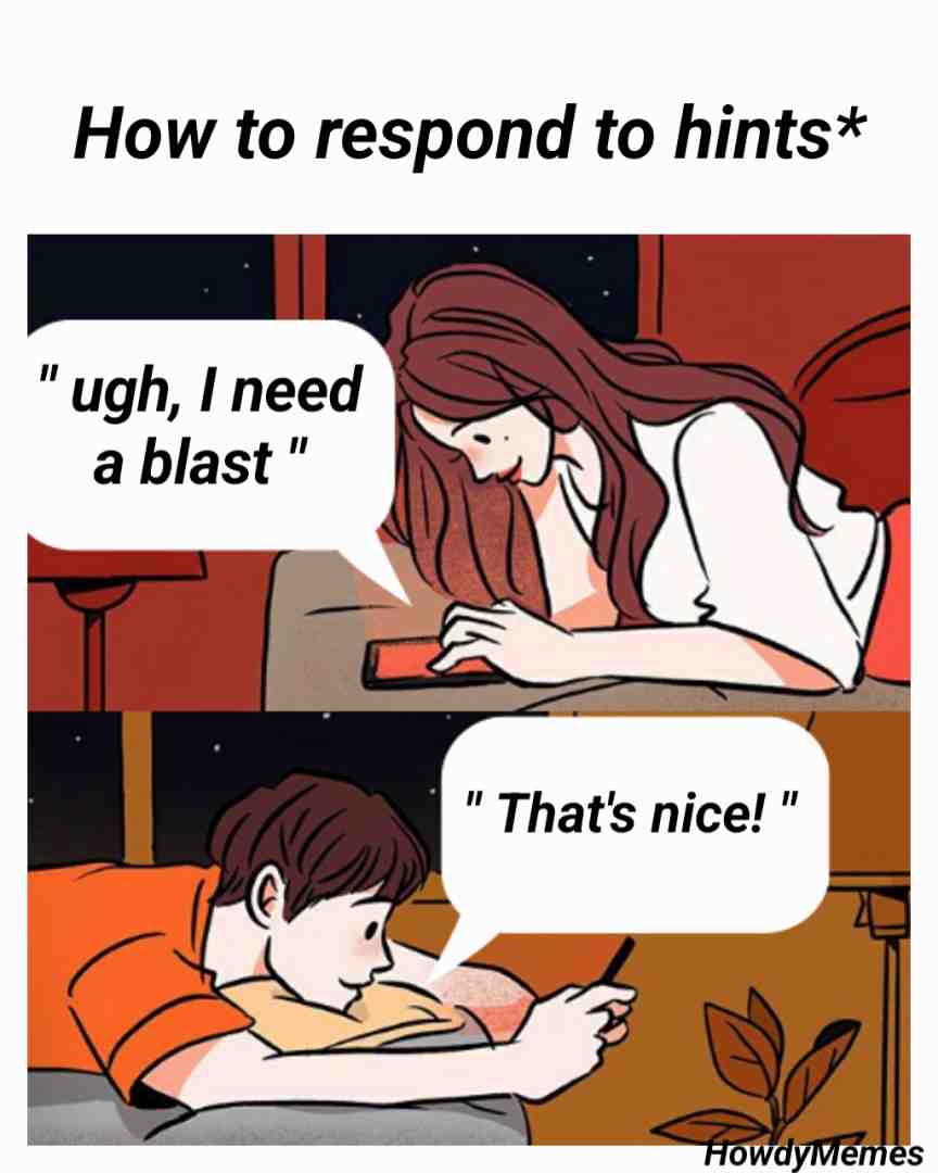 Meme shared by @HowdyMemes