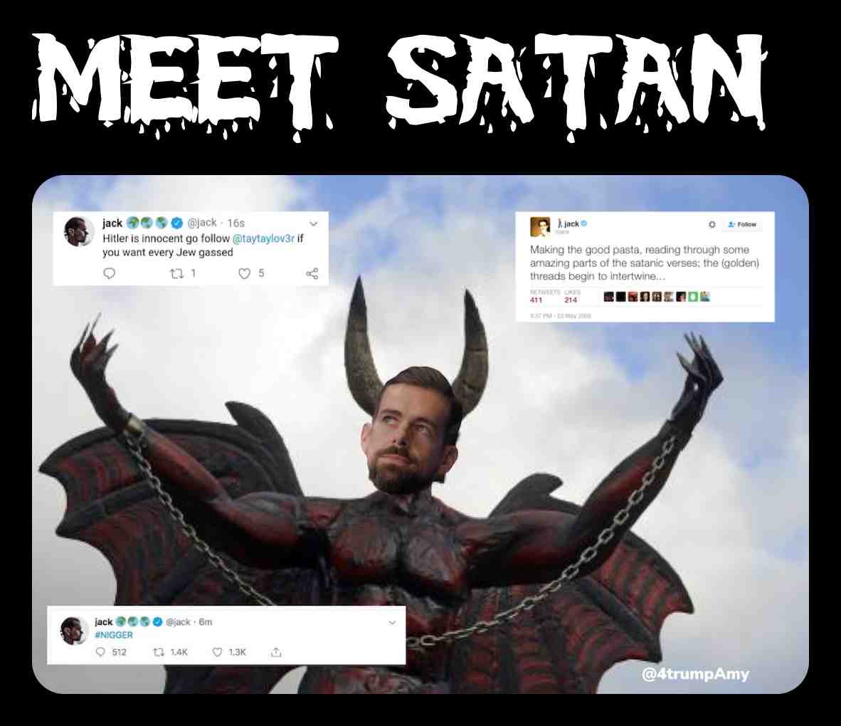 Meet Satan #twitter #lol #memes