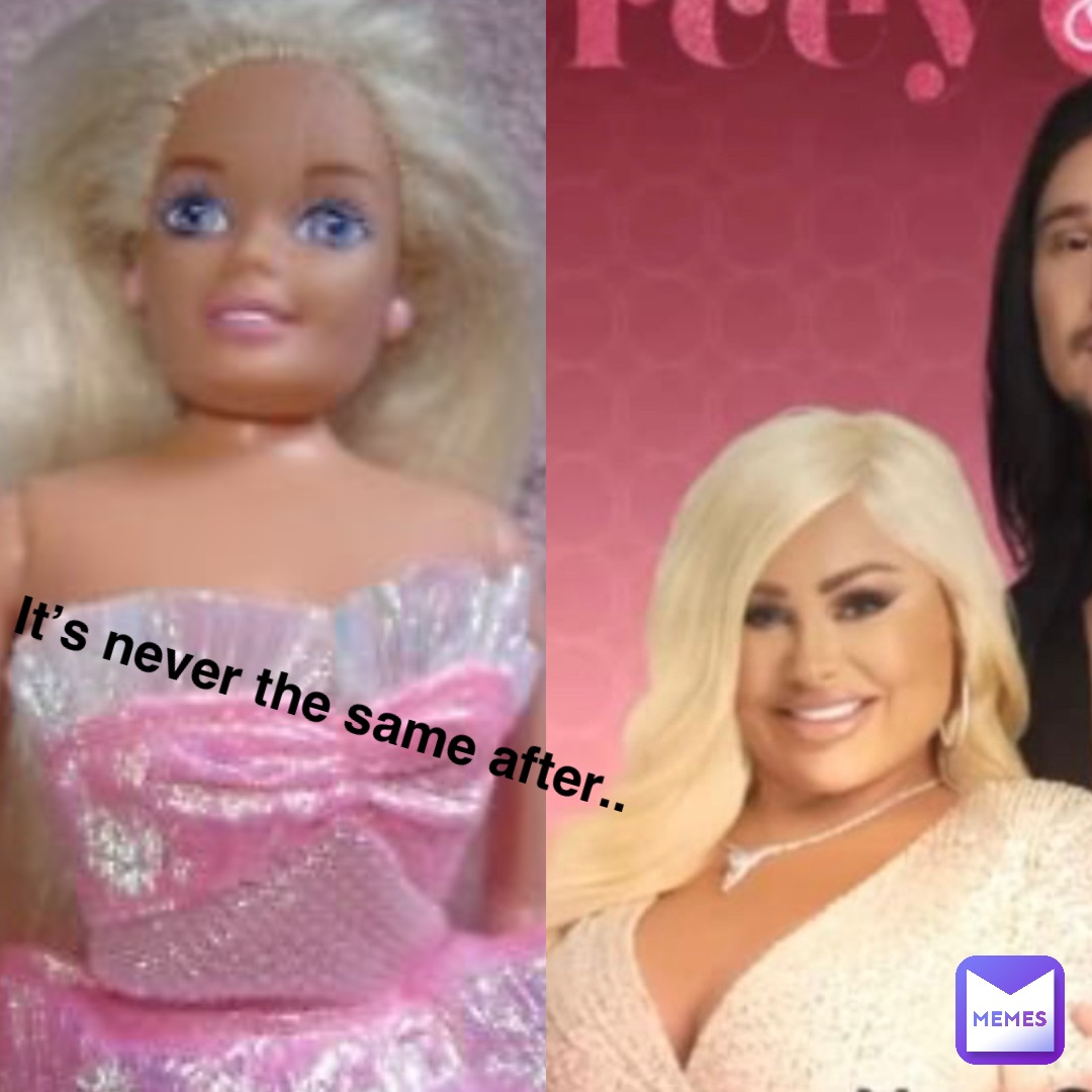 It’s never the same after..