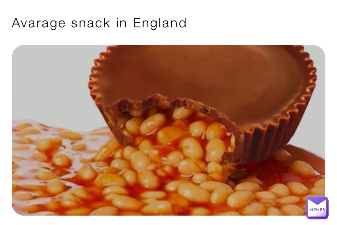 Avarage snack in England