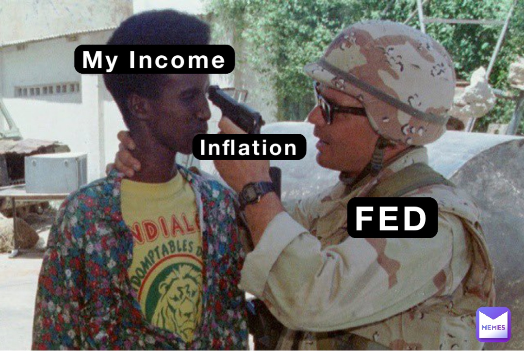 FED Inflation My Income
