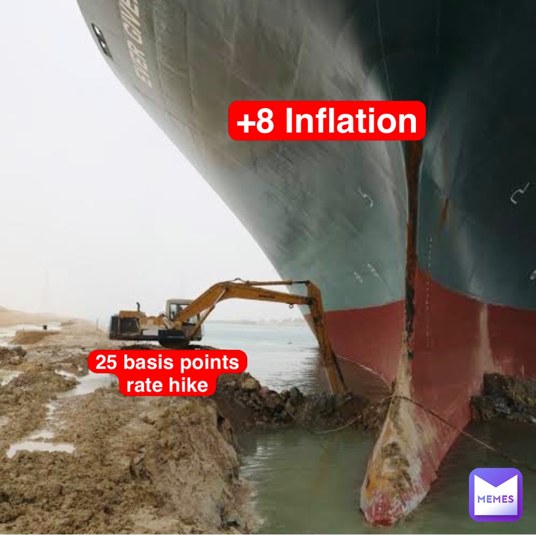 +8 Inflation 25 basis points
rate hike