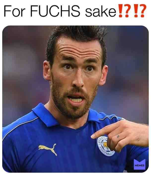 No Fuchs given \u26d4\ufe0f
#memes #football #leicestercity #premierleague #soccer