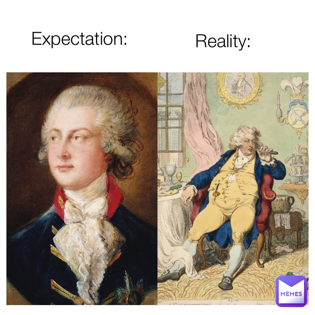 Expectation: Reality:
