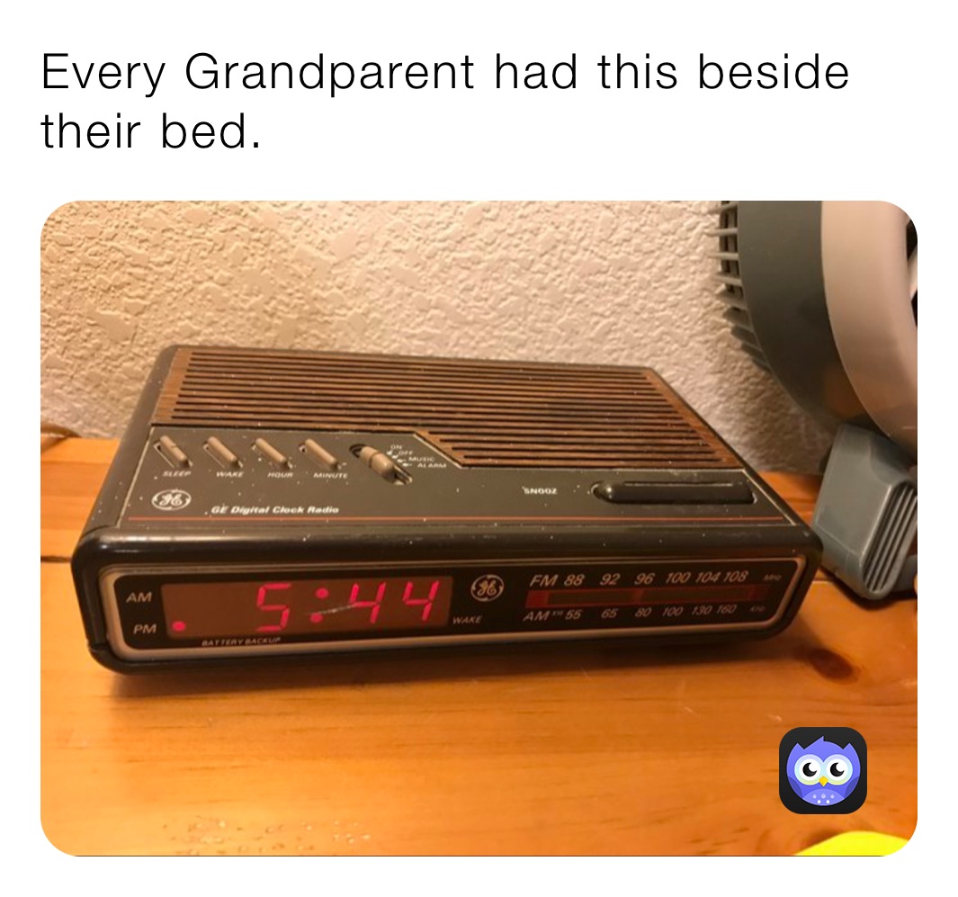 Every Grandparent had this beside their bed.