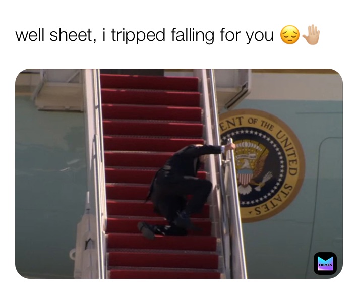 well sheet, i tripped falling for you 😔🤚🏼