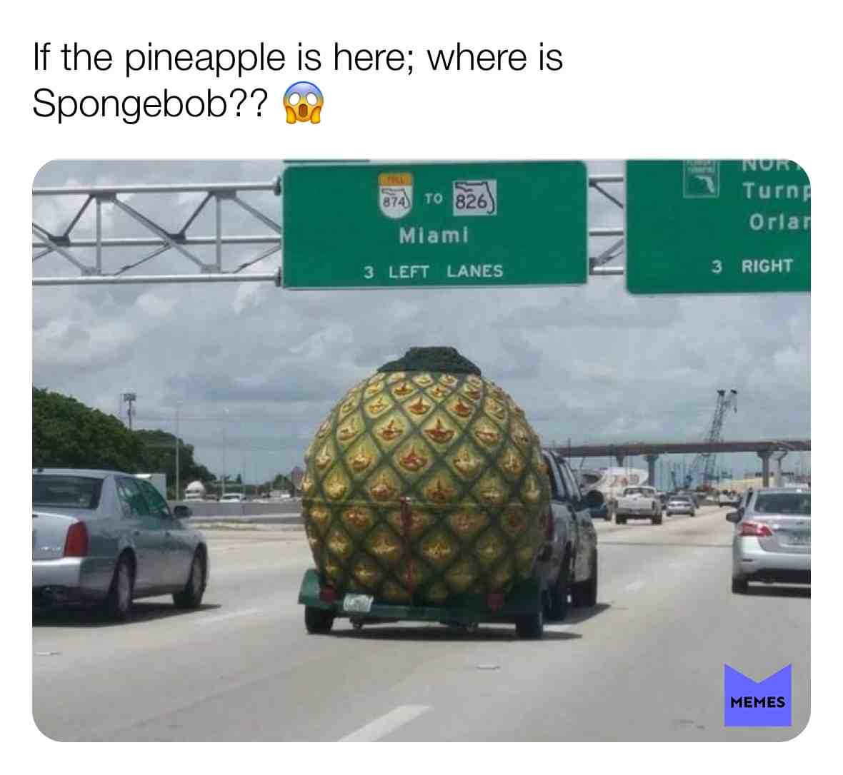 #sponge #bob #spongebob #pineapple #car #road #highway #freeway #motorway #wheel #spongebobsquarepants #underthesea #sea #ocean #water