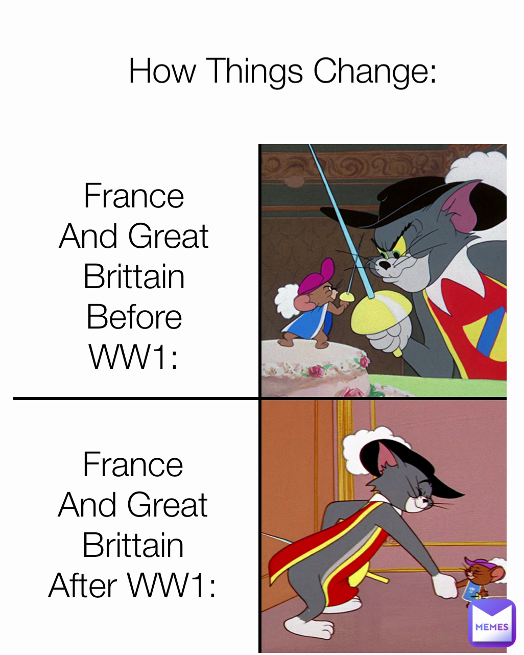 France And Great Brittain Before WW1: France And Great Brittain After WW1: How Things Change: