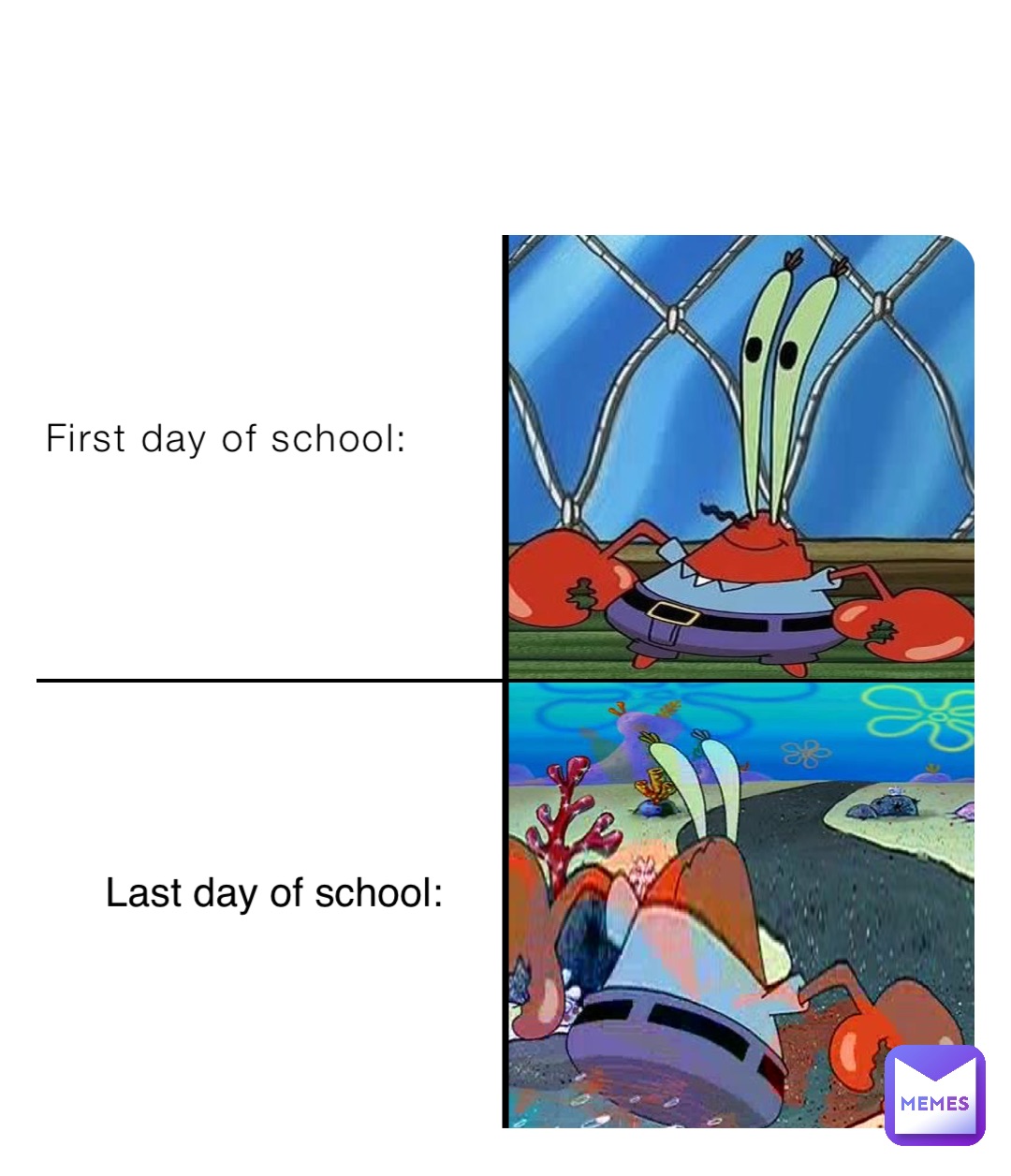 First day of school: Last day of school: