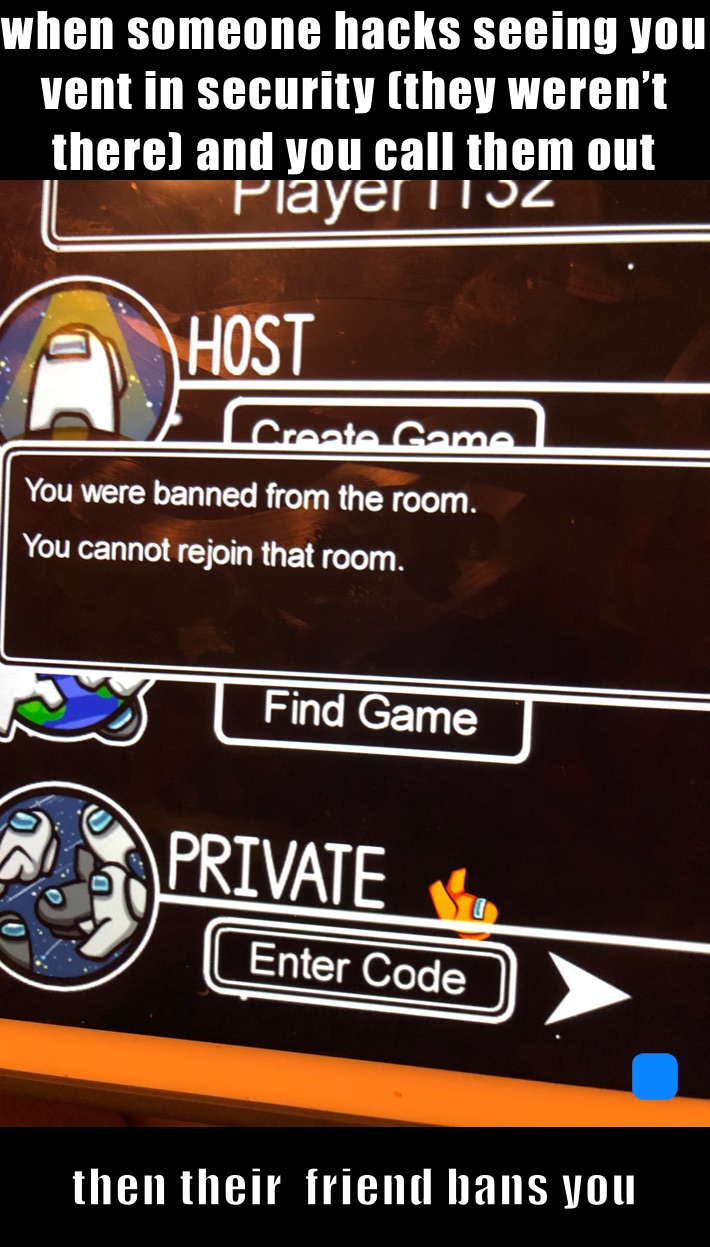 Meme by PlayerAmongUsLogic