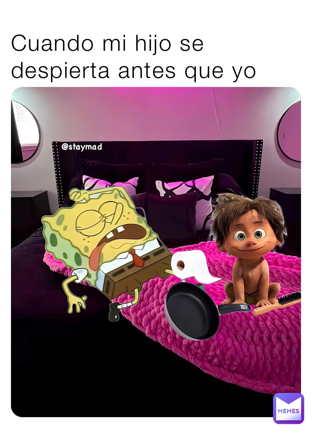 Cuando mi hijo se despierta antes que yo