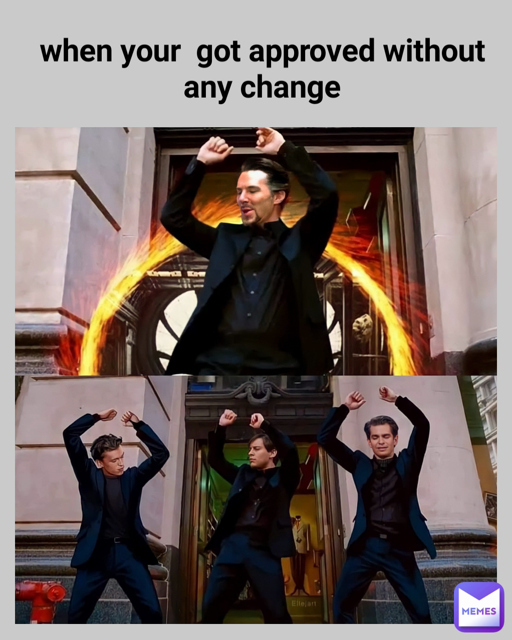 when your  got approved without any change