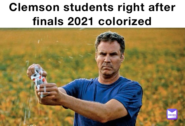 Clemson students right after finals 2021 colorized 