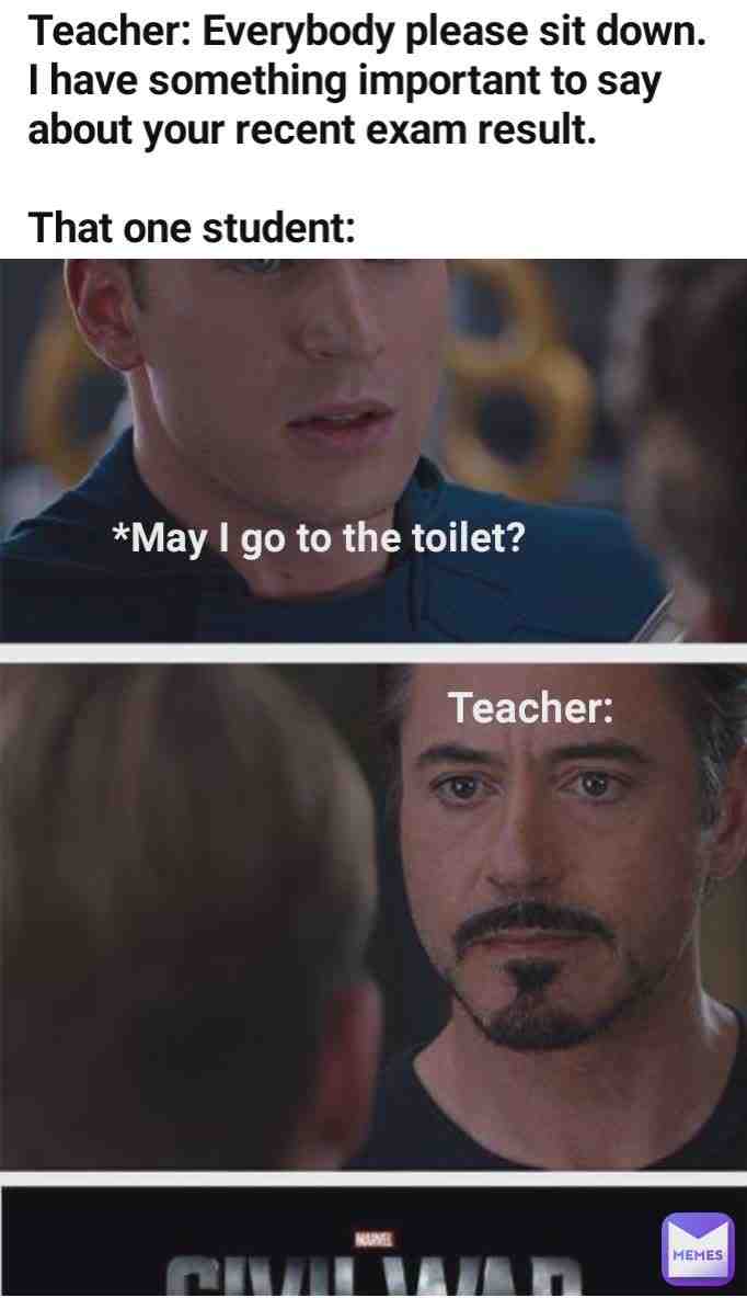 Psycho teacher: May I say no?