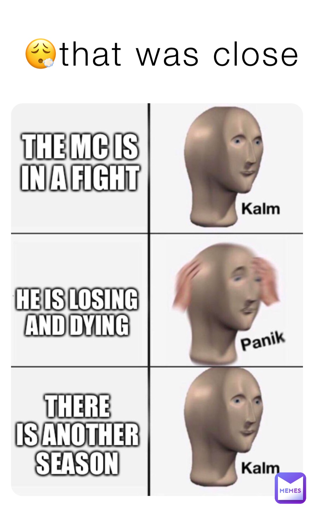 😮‍💨that was close | @The_Punk12345 | Memes