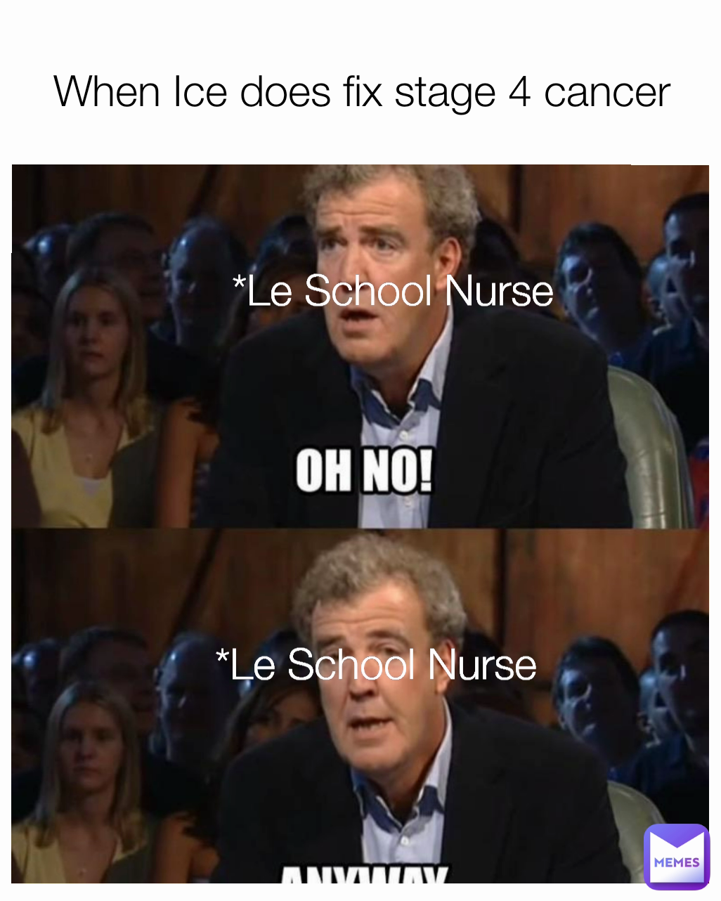 When Ice does fix stage 4 cancer *Le School Nurse *Le School Nurse