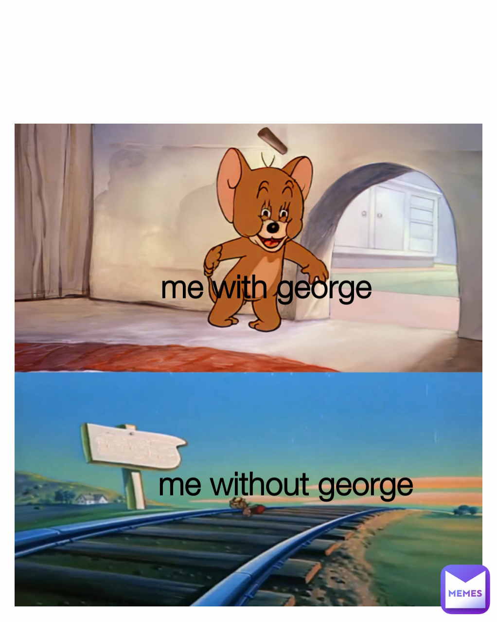 me without george me with george
