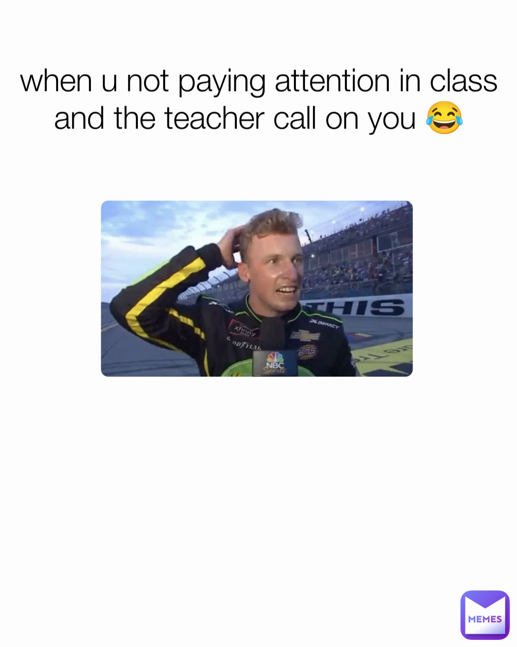 not paying attention meme