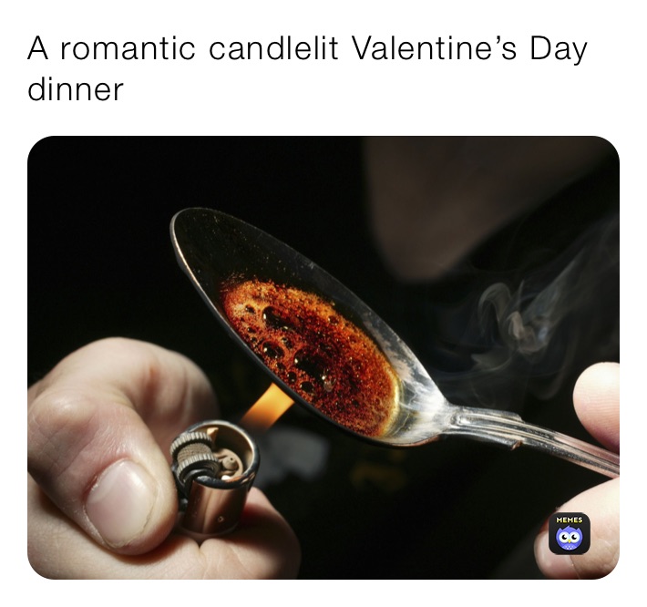 A romantic candlelit Valentine’s Day dinner bemusementparktv Memes